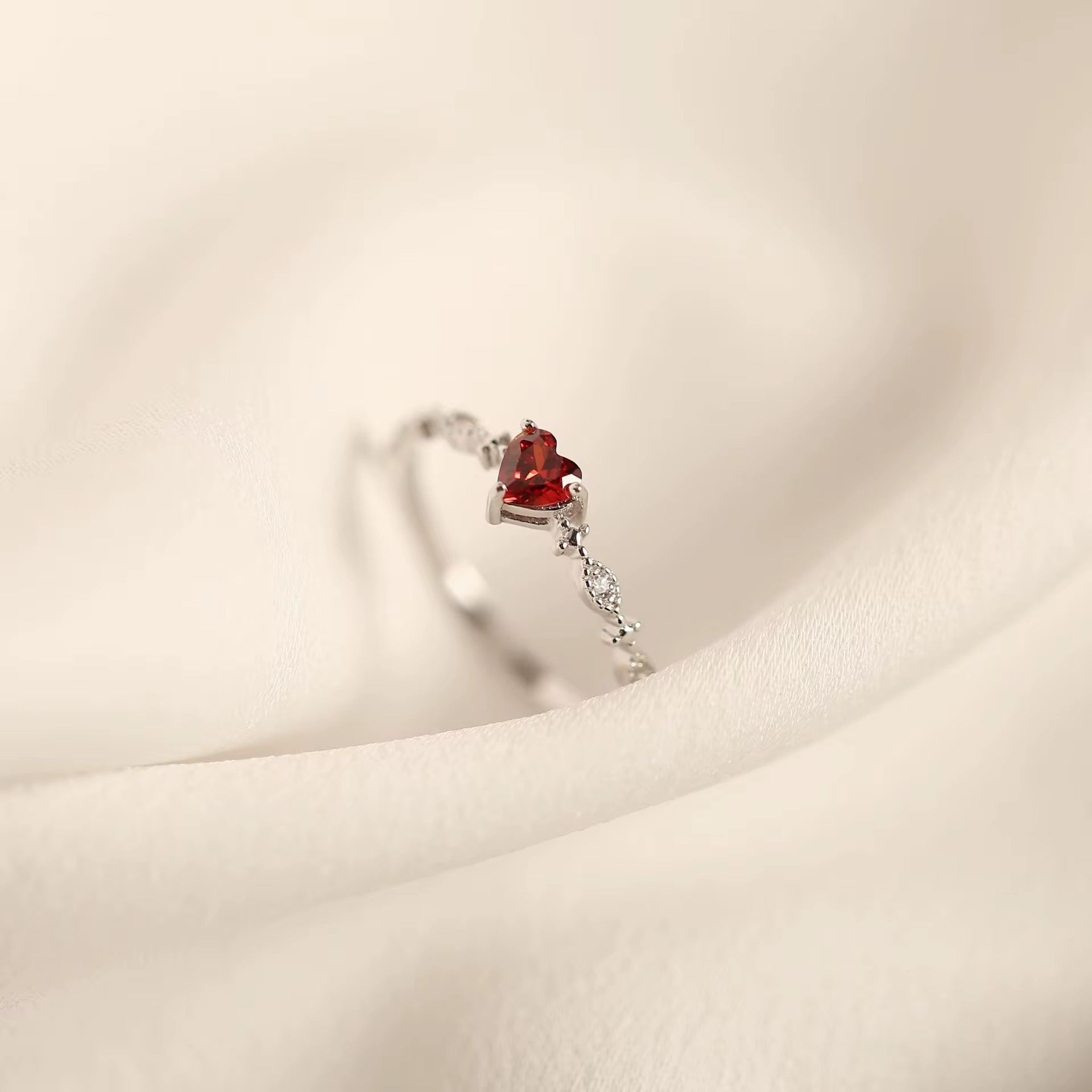 Bague en Argent Passion
