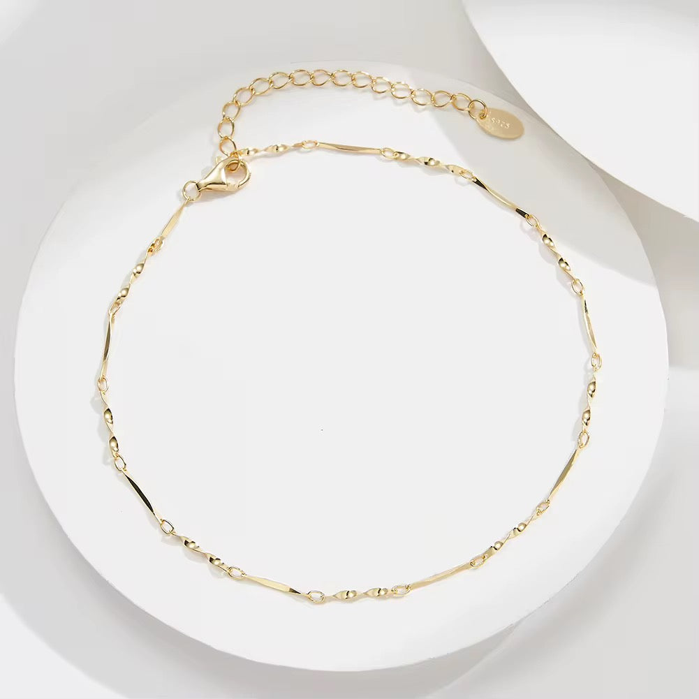 Bracelet de cheville en Argent Mamy