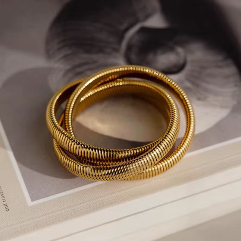 Bracelet Katy torsadé