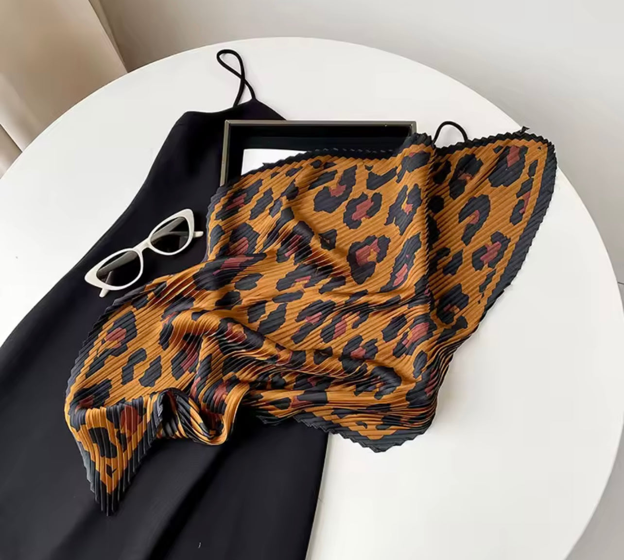 Mini Foulard Plissé Elegant