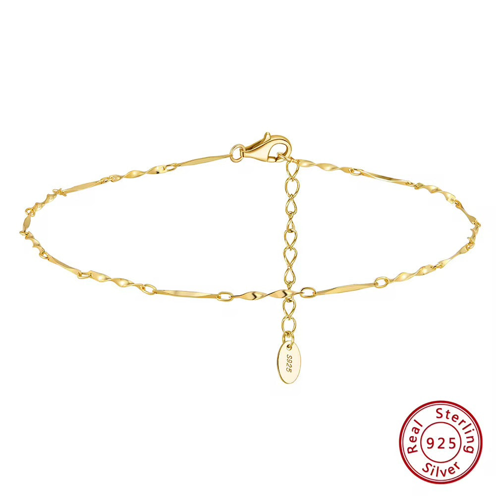 Bracelet de cheville en Argent Mamy