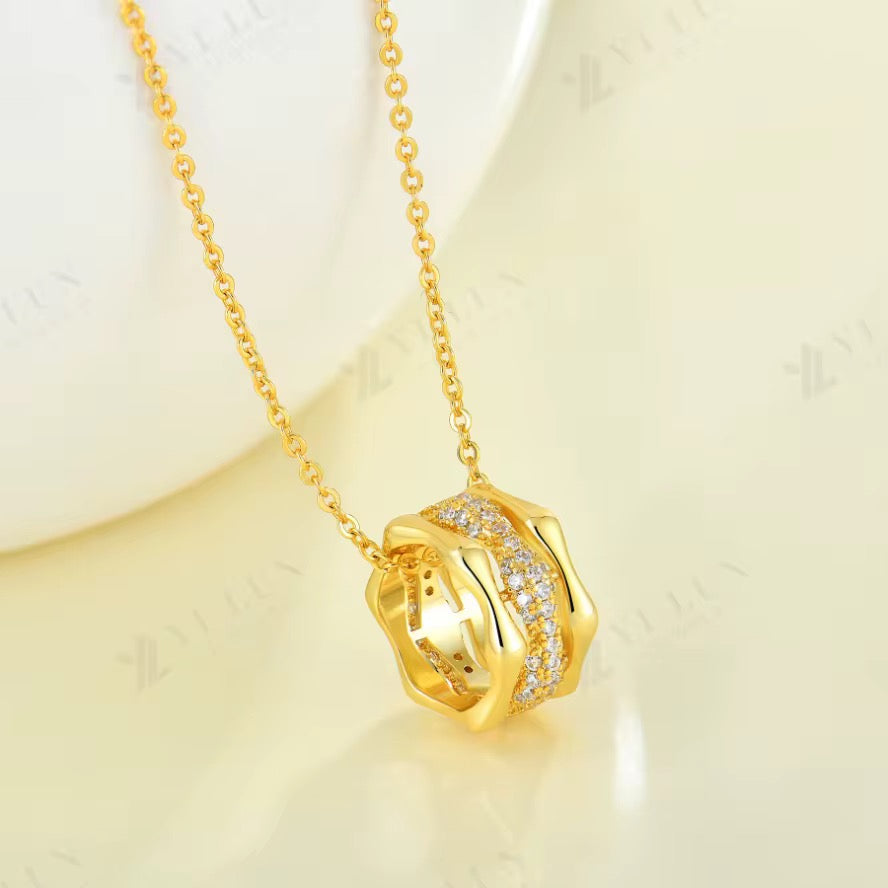 Set Keyna en Argent & plaqué Or 18k