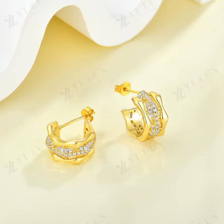 Set Keyna en Argent & plaqué Or 18k