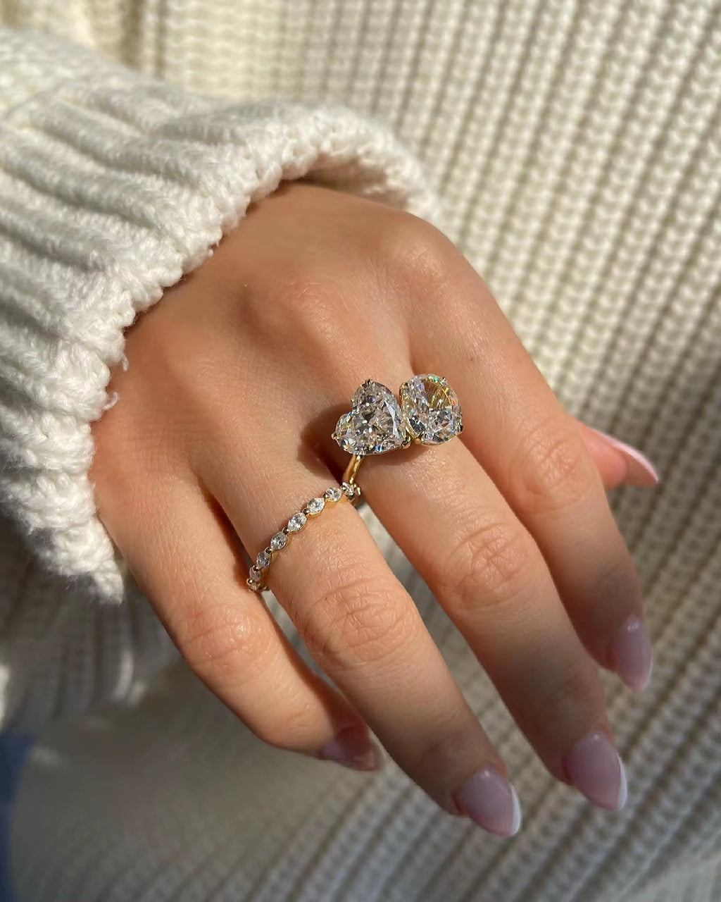 Bague Siamo en Argent & Zircon