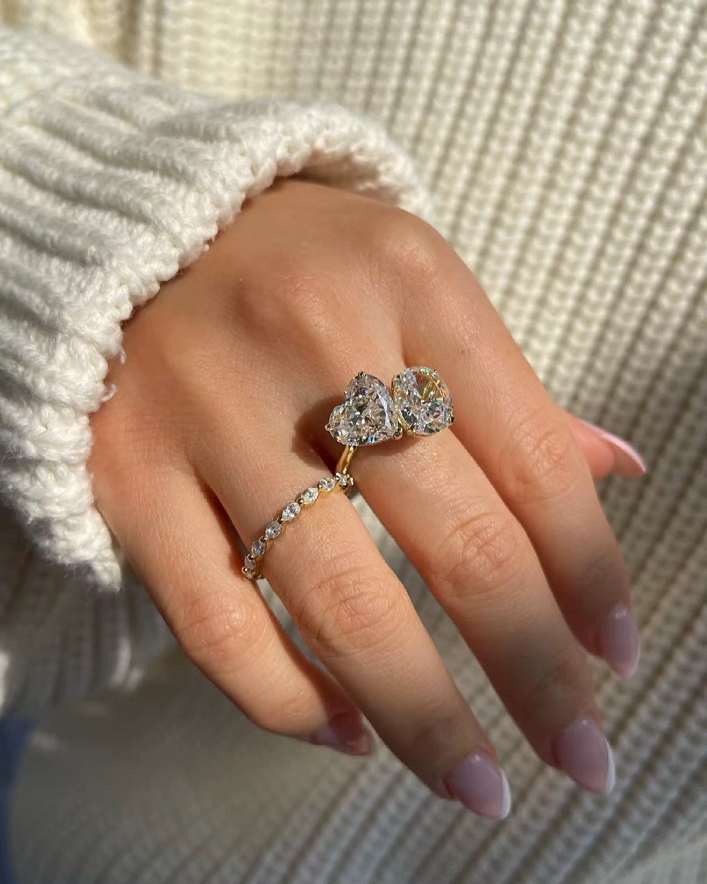 Bague Siamo en Argent & Zircon