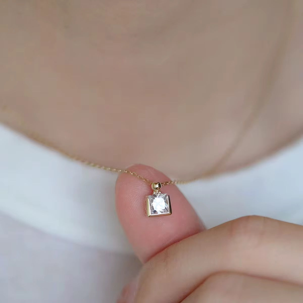Pendentif Amina en Argent