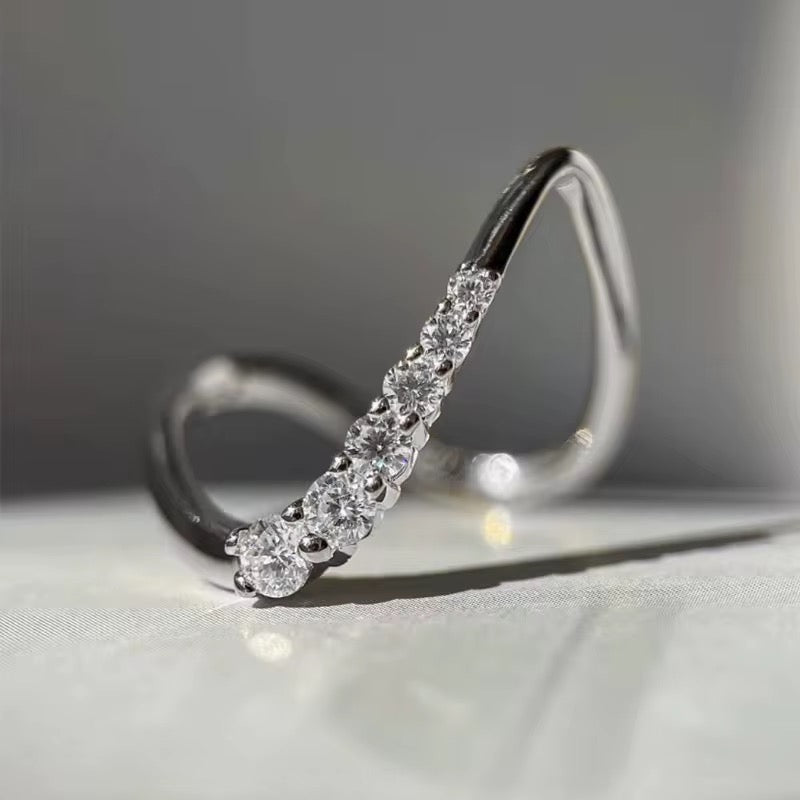 Bague Wave en Argent 925