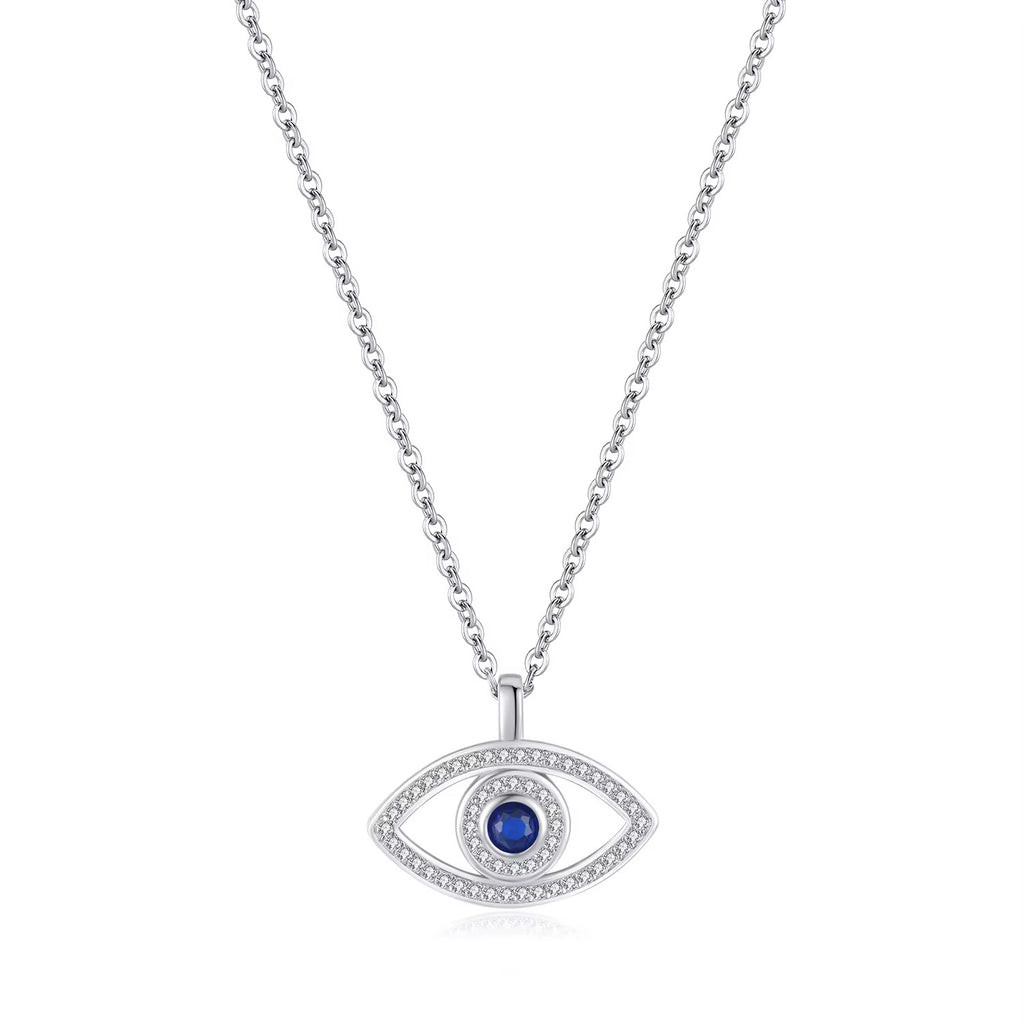 Chaîne Œil de Fatima en Argent 925